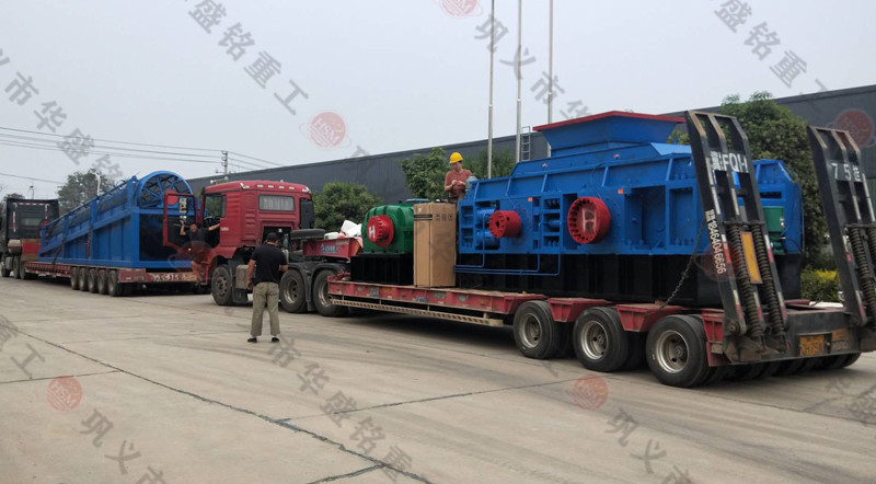 众博(中国)配套滚筒筛发货